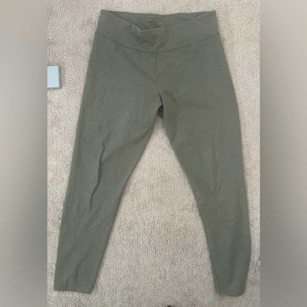 Aerie Chill Play Move Legging Olive Green XL